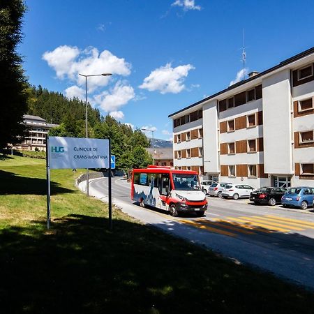 Magnifique Appartement Proche Du Centre Et Du Ski Crans-Montana Eksteriør bilde