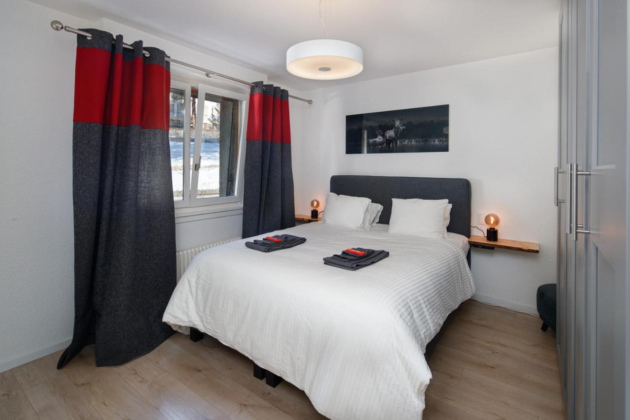 Magnifique Appartement Proche Du Centre Et Du Ski Crans-Montana Eksteriør bilde