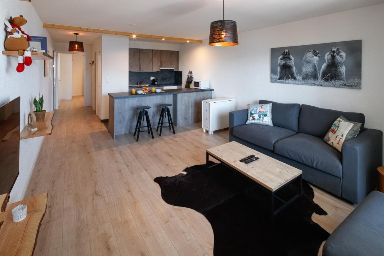 Magnifique Appartement Proche Du Centre Et Du Ski Crans-Montana Eksteriør bilde
