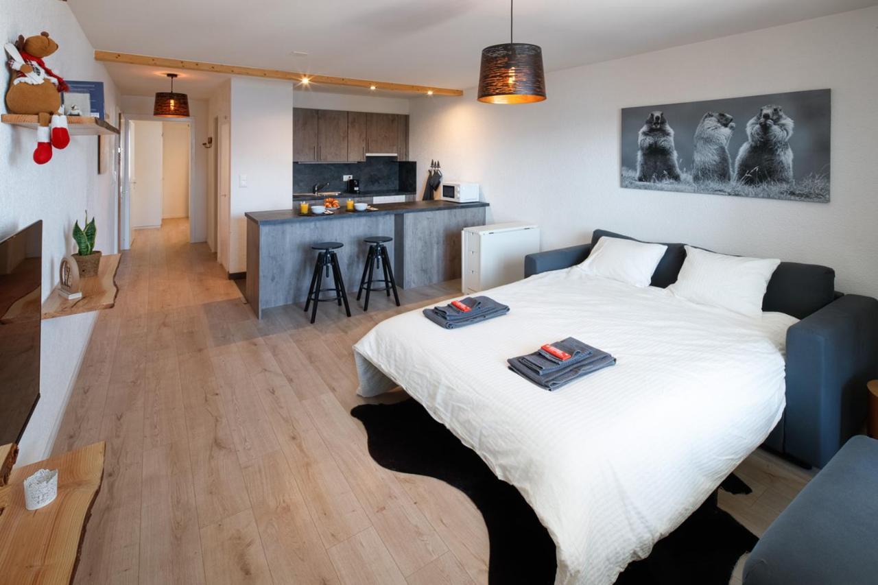 Magnifique Appartement Proche Du Centre Et Du Ski Crans-Montana Eksteriør bilde