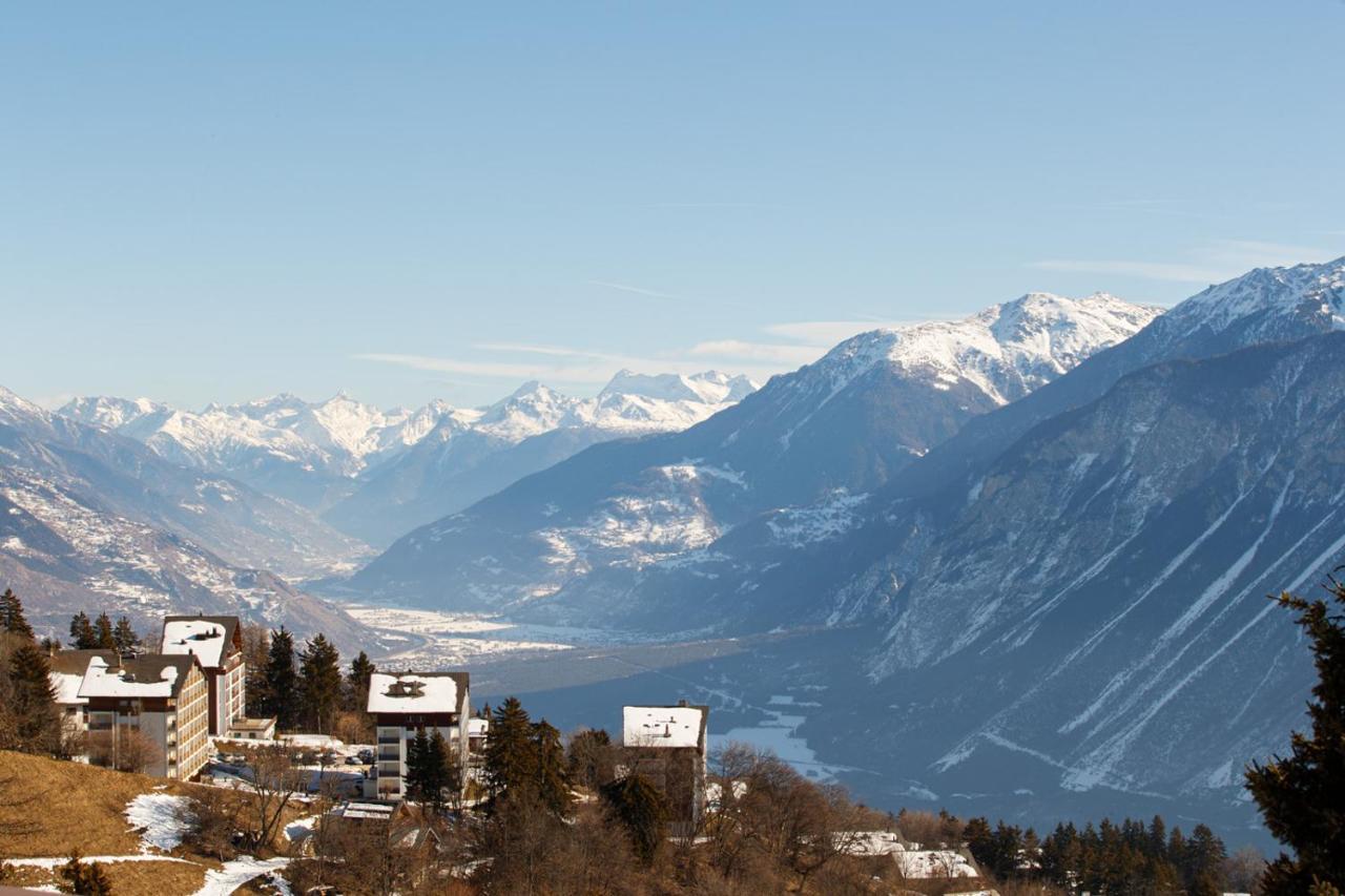 Magnifique Appartement Proche Du Centre Et Du Ski Crans-Montana Eksteriør bilde