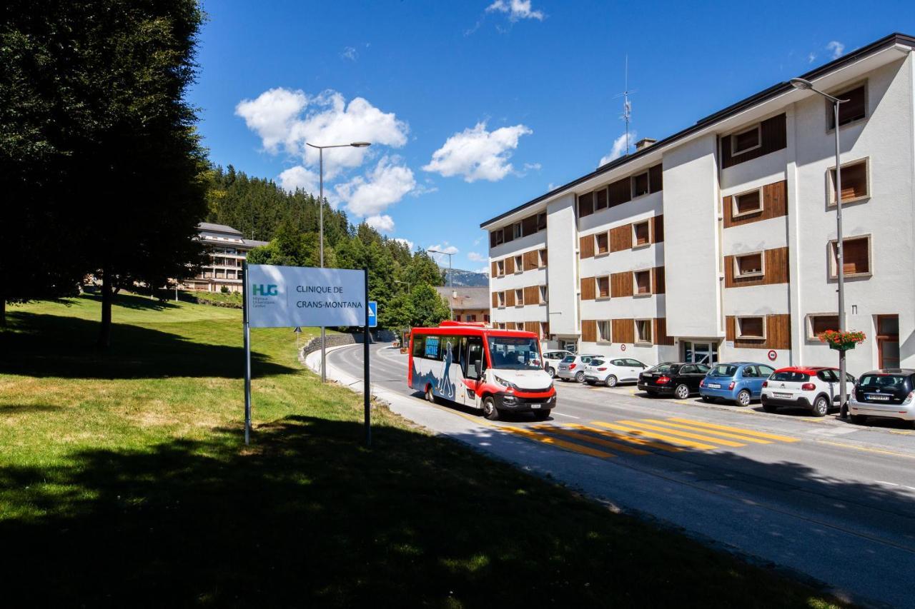 Magnifique Appartement Proche Du Centre Et Du Ski Crans-Montana Eksteriør bilde